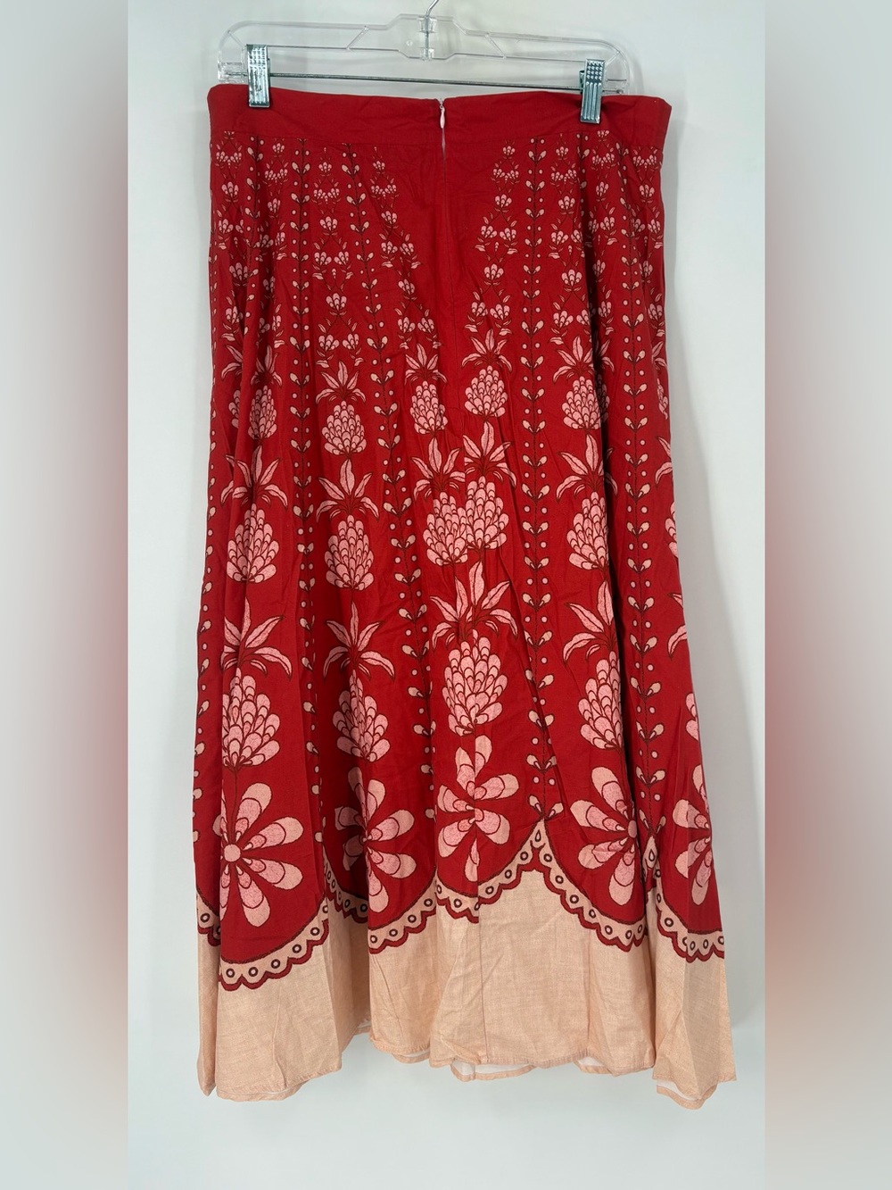 Farm Rio Brasil Caetana Flared Skirt Bohemian GG Large - Picture 7 of 8